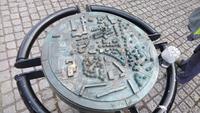 Kathedralenviertel Glasgow im Modell
