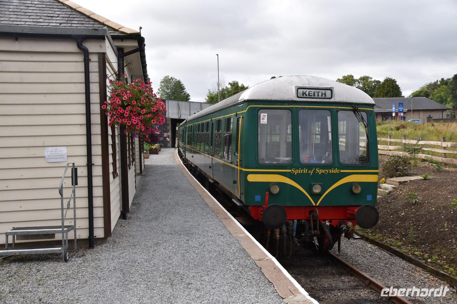1618 Keith Town Station, Keith & Dufftown Railway &ndash; &copy; Konrad Füssel (Eberhardt TRAVEL)