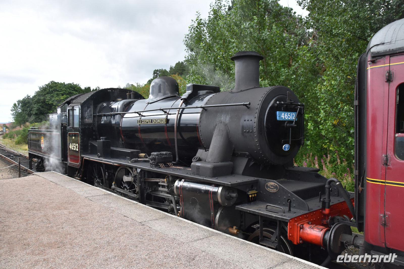 1642 Broomhill Station, Strathspey Railway &ndash; &copy; Konrad Füssel (Eberhardt TRAVEL)