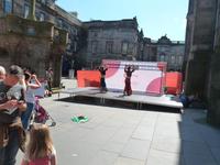 Edinburgh - Freiluftkünstler &ndash; &copy; Peter Patzelt (Eberhardt TRAVEL)