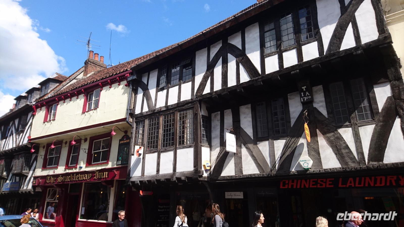 Schönes Fachwerk in York &ndash; &copy; Stefan Jahnke (Eberhardt TRAVEL)