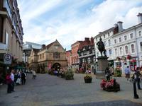 Shrewsberry-Marktplatz &ndash; &copy; Konrad Füssel (Eberhardt TRAVEL)