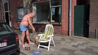 Ein Niederländer genießt die Sonne in vollen Zügen &ndash; &copy; Matthias Makowski (Eberhardt TRAVEL)