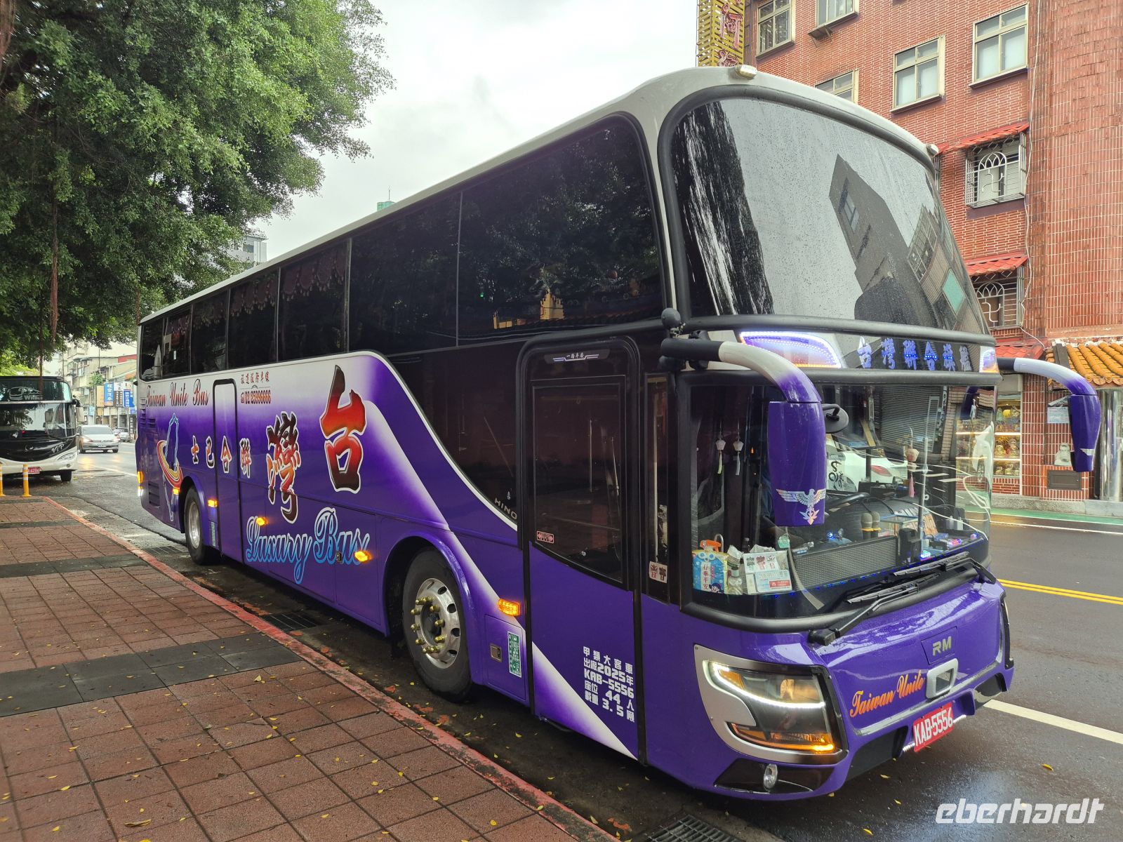 unser Bus in Taiwan &ndash; &copy; Frank Nimschowski (Eberhardt TRAVEL)
