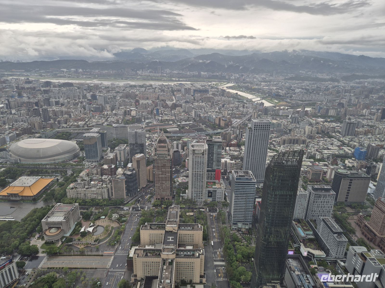 Aussicht vom Taipeh 101 &ndash; &copy; Frank Nimschowski (Eberhardt TRAVEL)
