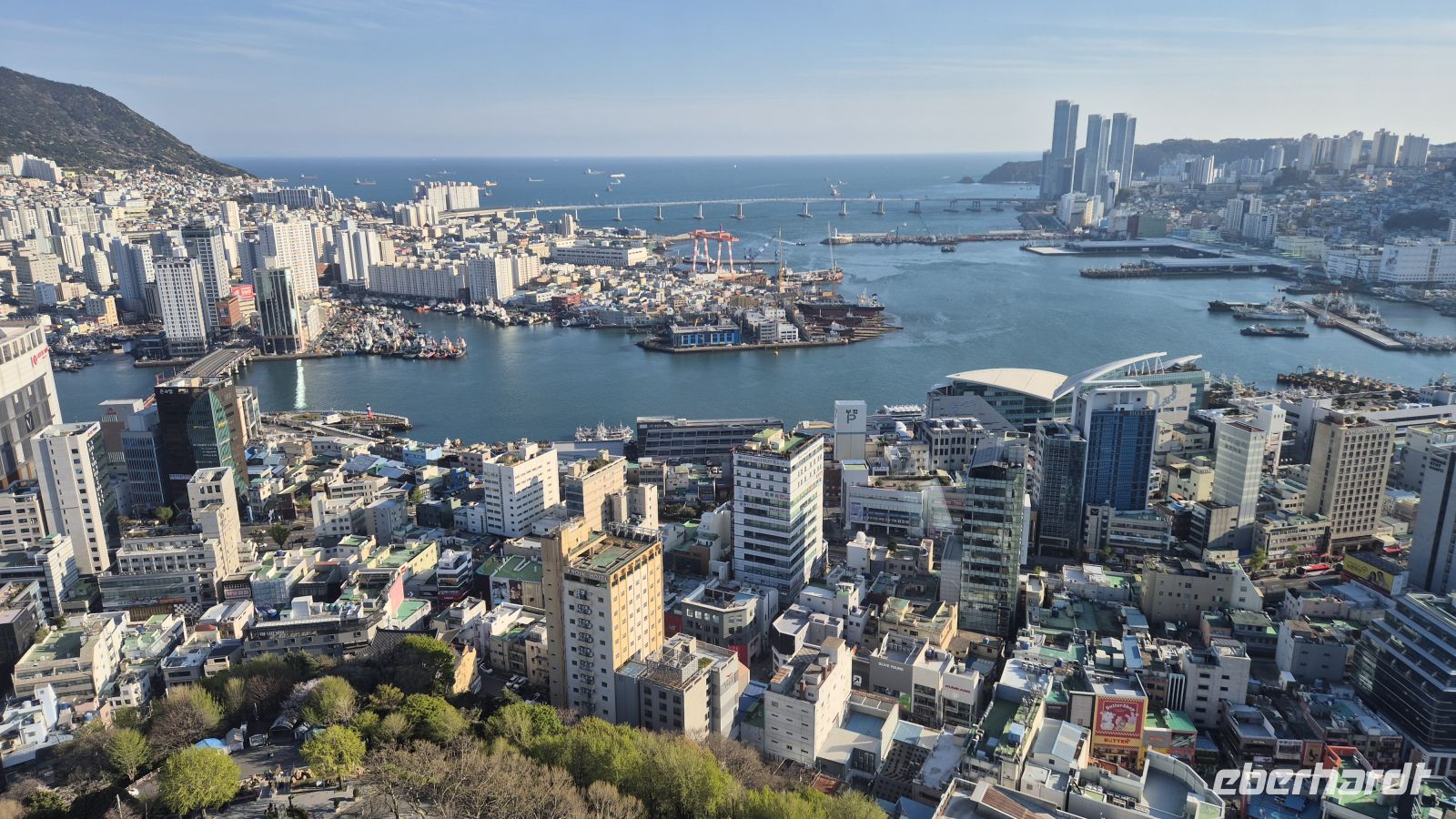 Blick vom Busan Tower &ndash; &copy; Frank Nimschowski (Eberhardt TRAVEL)
