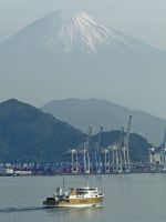 Shimizu, Blick vom Schiff am Morgen &ndash; &copy; Frank Nimschowski (Eberhardt TRAVEL)