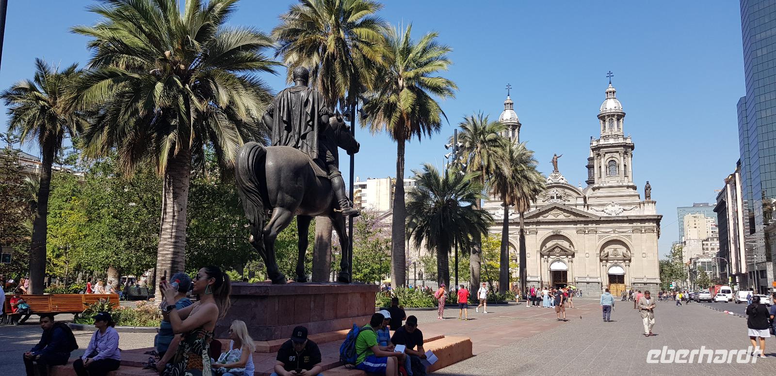 Stadtrundfahrt Santiago de Chile - Plaza de Armas &ndash; &copy; Jacob Spangenberg (Eberhardt TRAVEL)