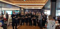 Roald Amundsen Crew & Kapitäns Verabschiedung &ndash; &copy; Jacob Spangenberg (Eberhardt TRAVEL)