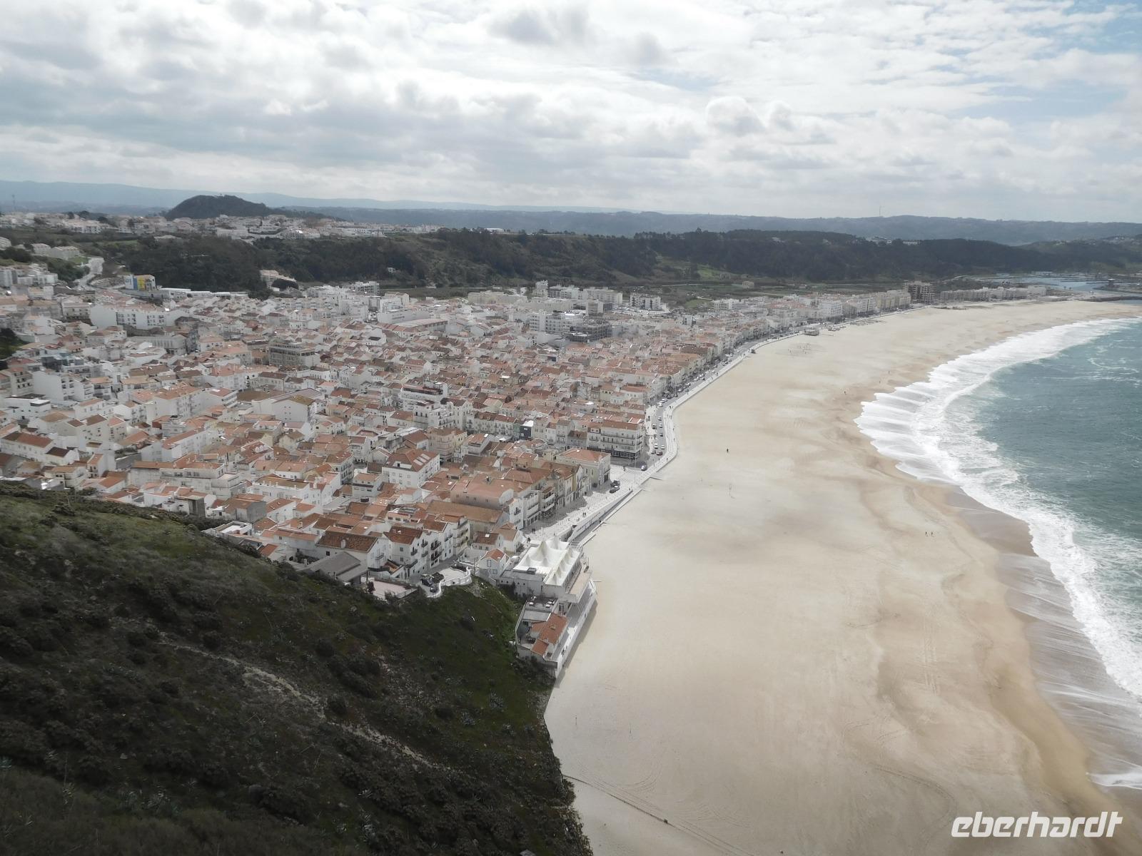 Blick auf Nazaré &ndash; &copy; Michael Krause (Eberhardt TRAVEL)