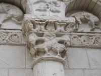 Details Westfassade Notre-Dame-la-Grande, Poitiers &ndash; &copy; Michael Krause (Eberhardt TRAVEL)