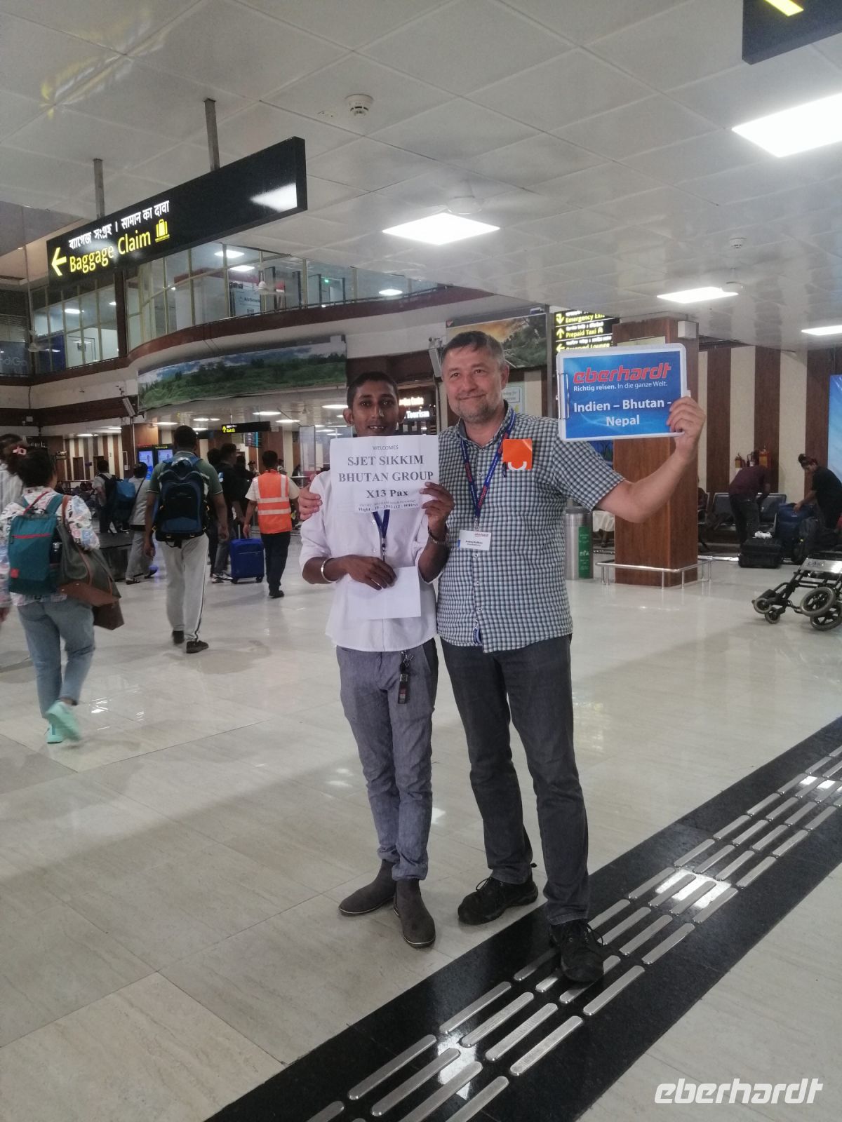 Ankunft in Bagdogra &ndash; &copy; Andrey Kulikov (Eberhardt TRAVEL)