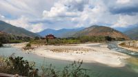 Zusammenfluss der Flüsse Pho Chhu und Mo Chhu &ndash; &copy; Petra Hady (Eberhardt TRAVEL)