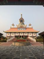 121) Deutsch-gesponsorter buddhistischer Tempel im Lumbini Sanskritiks, Lumbini, Nepal &ndash; &copy; Teresa Rumpel (Eberhardt TRAVEL)