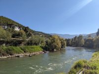 299)  Spaziergang durch die Stadt Thimphu, Bhutan &ndash; &copy; Teresa Rumpel (Eberhardt TRAVEL)