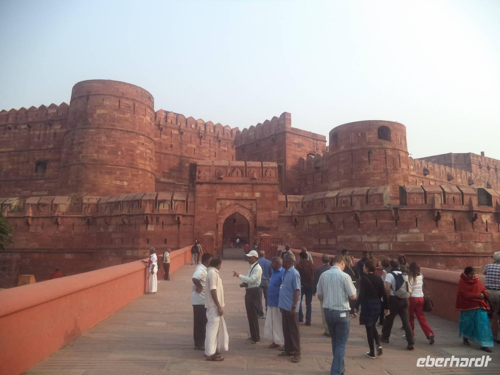 Eingang zum Roten Fort Agra &ndash; &copy; Michael Krause (Eberhardt TRAVEL)
