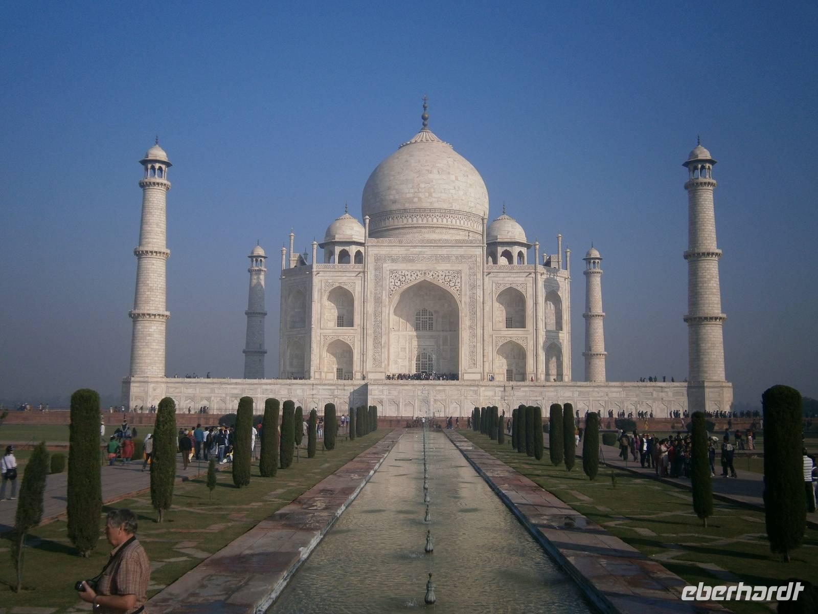 Eberhardt TRAVEL Reise durch Indien - das Taj Mahal in Agra &ndash; &copy; Mandy Lehmann (Eberhardt TRAVEL)