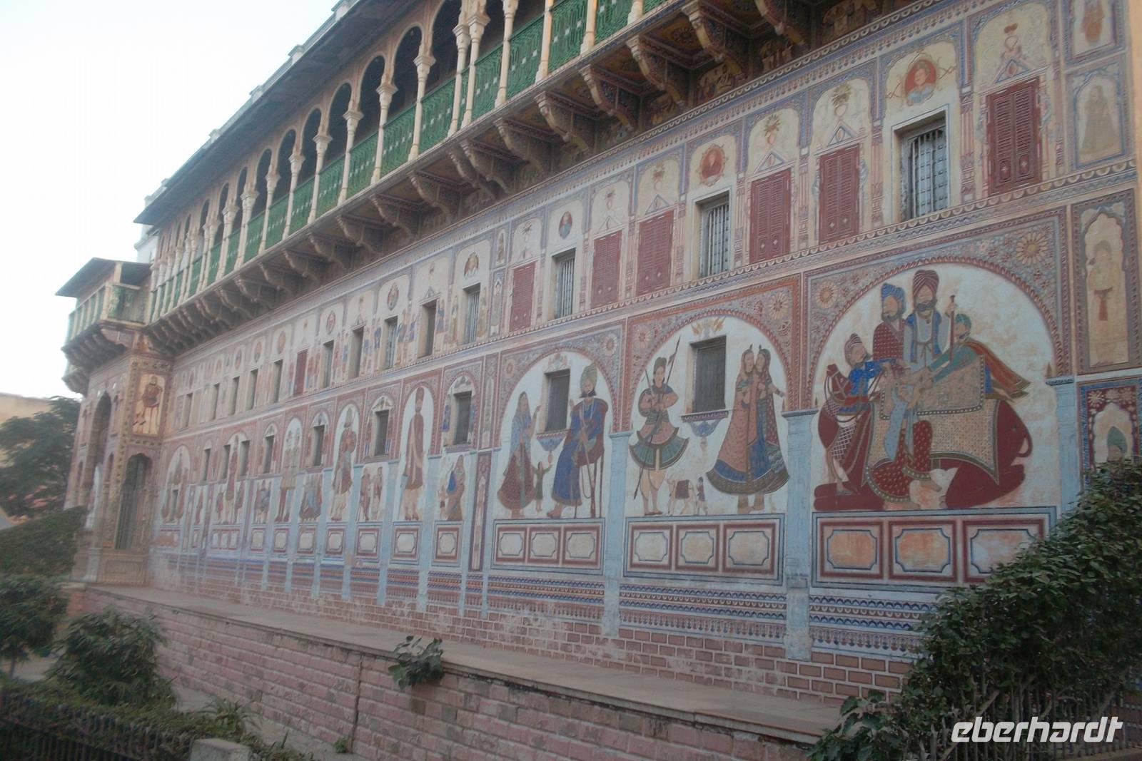 Haveli-Bemalung in Nawalgarh &ndash; &copy; Michael Krause (Eberhardt TRAVEL)