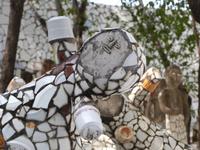 518. Chandigarh - Steingarten &ndash; &copy; Maria Michel (Eberhardt TRAVEL)