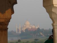 Taj Mahal - er erste Blick &ndash; &copy; Stefan Jahnke (Eberhardt TRAVEL)