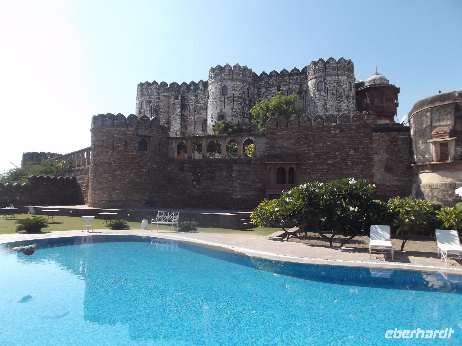 unser Hotel: Burg von Khejrala &ndash; &copy; Michael Krause (Eberhardt TRAVEL)
