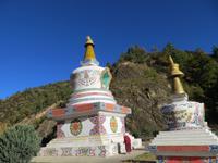 Chörten am Ortseingang Thimphu &ndash; &copy; Jürgen Schmeißer (Eberhardt TRAVEL)