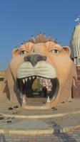 253 Bikaner - ungewöhnlicher Tempeleingang &ndash; &copy; Michael Krause (Eberhardt TRAVEL)