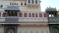 289 Jaipur, Stadtpalast Fassade Wohntrakt &ndash; &copy; Michael Krause (Eberhardt TRAVEL)