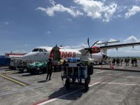 Flieger von Lombok nach Labuan Bajo &ndash; &copy; Sabine Reckord (Eberhardt TRAVEL)