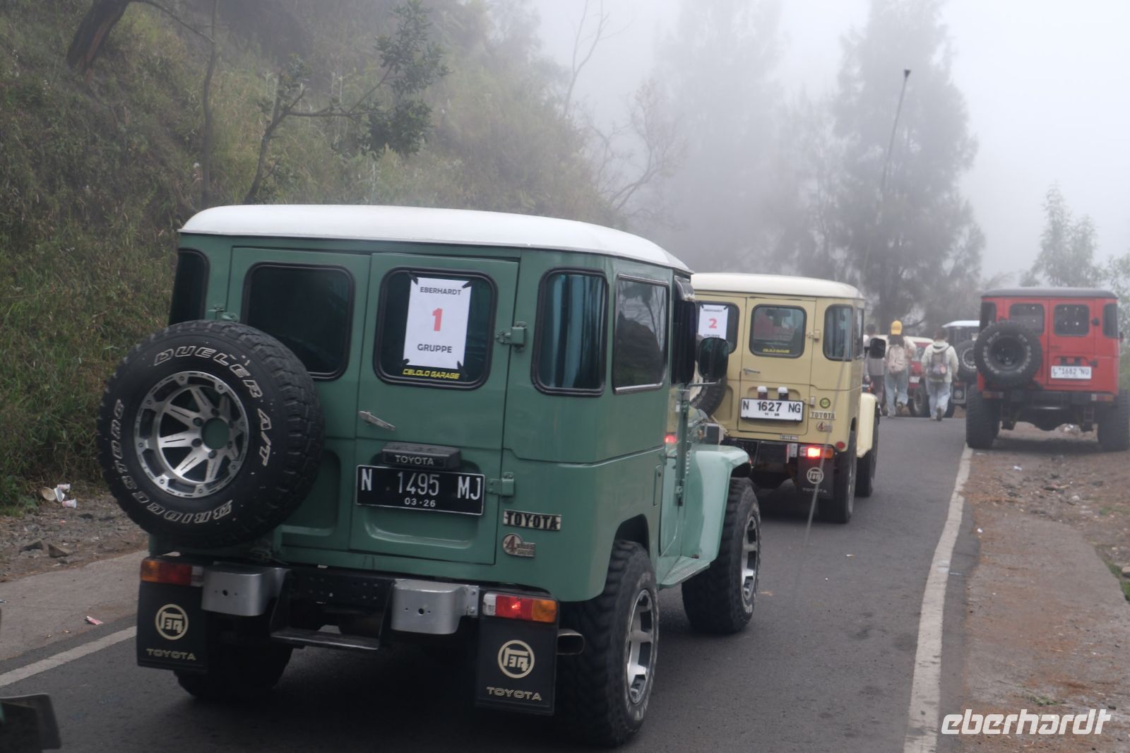 Jeeps im Bromo-Tengger-Semeru Nationalpark- Indonesien &ndash; &copy; Sten Bernhardt (Eberhardt TRAVEL)