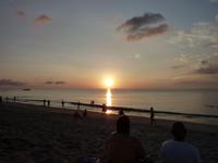 Bali - Abendstimmung Kuta-Strand