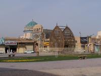 Yazd- Nakhl-Holzgestell &ndash; &copy; Dirk Schlosser (Eberhardt TRAVEL)
