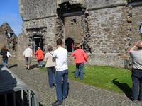 043 Dunluce Castle - Gruppenbesuch &ndash; &copy; Michael Krause (Eberhardt TRAVEL)