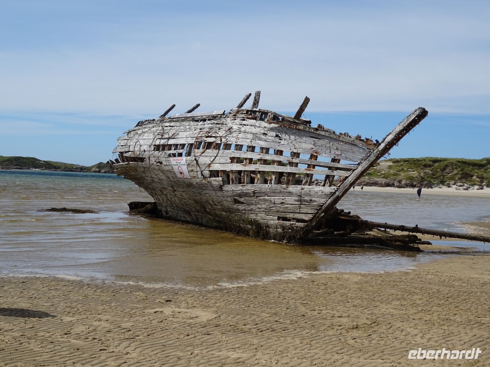  Wrack in der Nähe vün Bunbeg &ndash; &copy; Adelheid Fritzsche (Eberhardt TRAVEL)