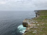 6. Reisetag – Wanderung auf den Aran Islands – Klippen beim Steinfort „Dun Aengus“ &ndash; &copy; Andreas Wolfsteller (Eberhardt TRAVEL)