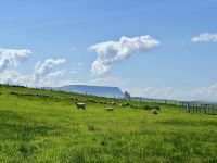 5. Reisetag – Wanderung auf der Halbinsel Mullaghmore – Classiebawn Castle vor dem Ben Bulben &ndash; &copy; Andreas Wolfsteller (Eberhardt TRAVEL)