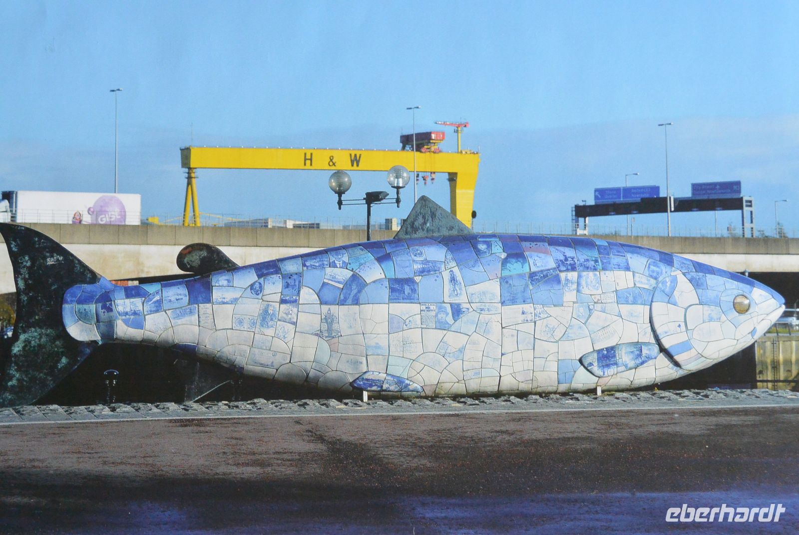 Tag 1 Belfast Big Fish.JPG &ndash; &copy; Gabi Rübel (Eberhardt TRAVEL)