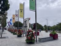 8. Tag: Leenaun bis Spanish Point – Freizeit in Galway – Fourteen Tribes of Galway Banners &ndash; &copy; Andreas Wolfsteller (Eberhardt TRAVEL)
