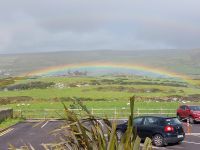 Ring of Kerry- Regenbogen am Skellig Chocolate Cafe