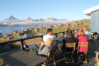 Ausblick vom Hotel Angmagssalik  &ndash; &copy; Jacob Spangenberg (Eberhardt TRAVEL)