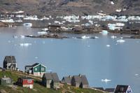 Ausblick vom Hotel Angmagssalik  &ndash; &copy; Jacob Spangenberg (Eberhardt TRAVEL)