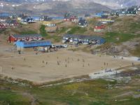 Fußballtunier der Siedlungen Östgrönlands in Tasilaq &ndash; &copy; Mandy Lehmann (Eberhardt TRAVEL)