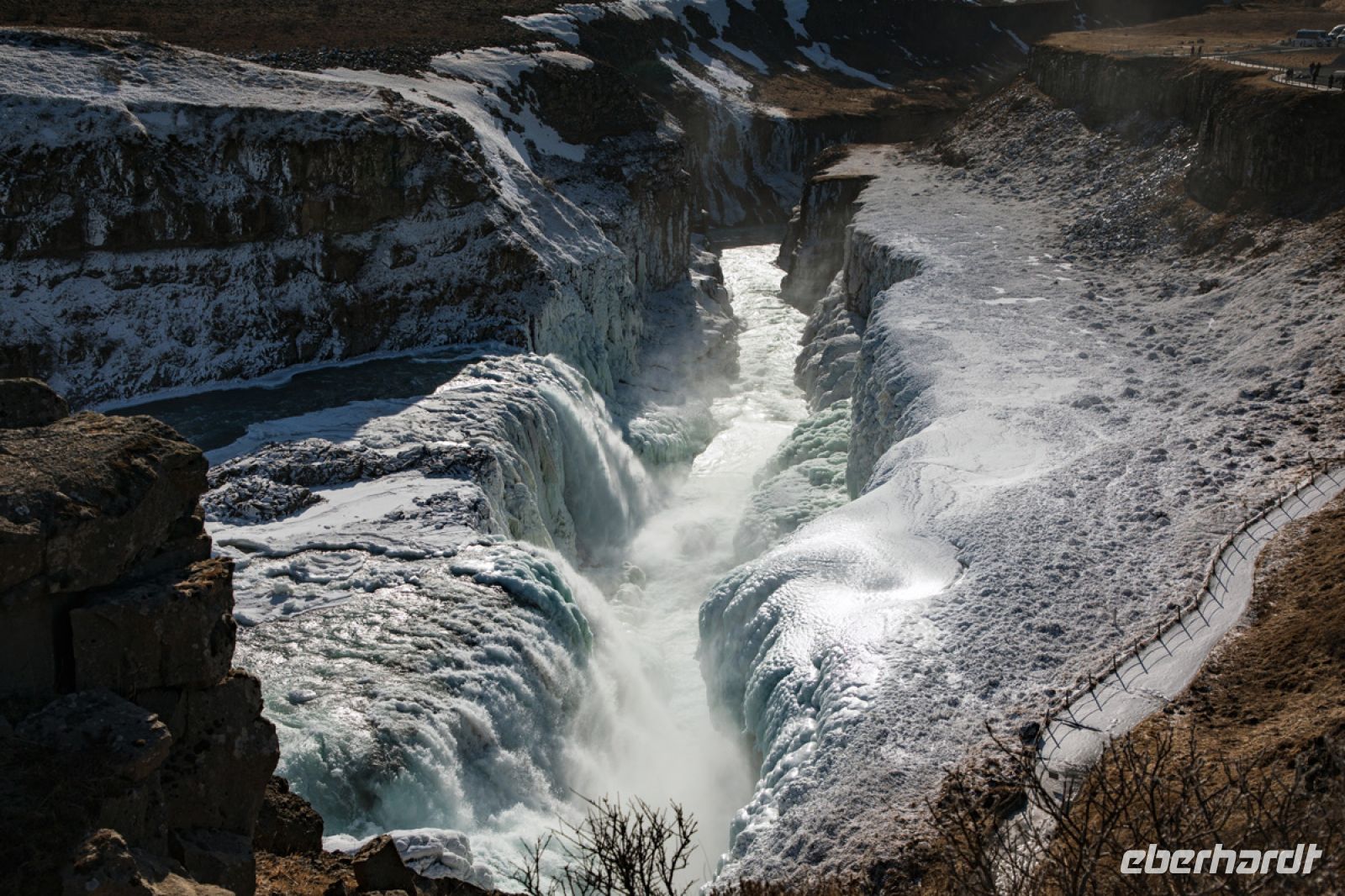 Gullfoss &ndash; &copy; Roland Lubiger (Eberhardt TRAVEL)