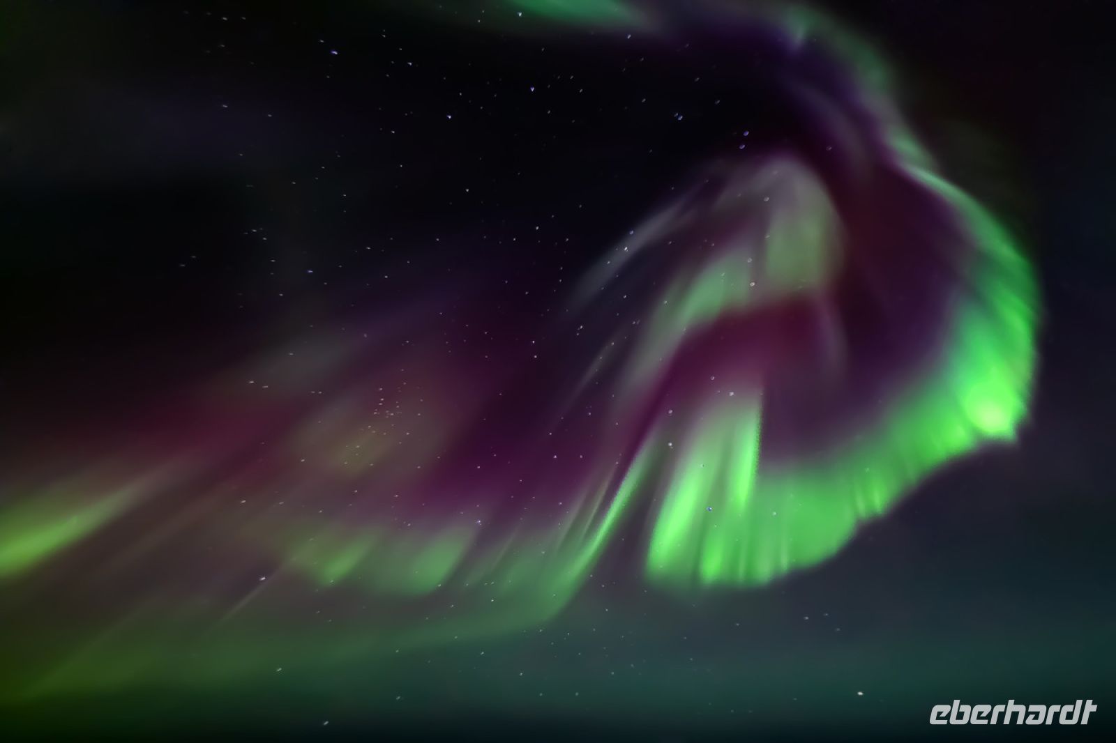 Polarlichter &ndash; &copy; Roland Lubiger (Eberhardt TRAVEL)