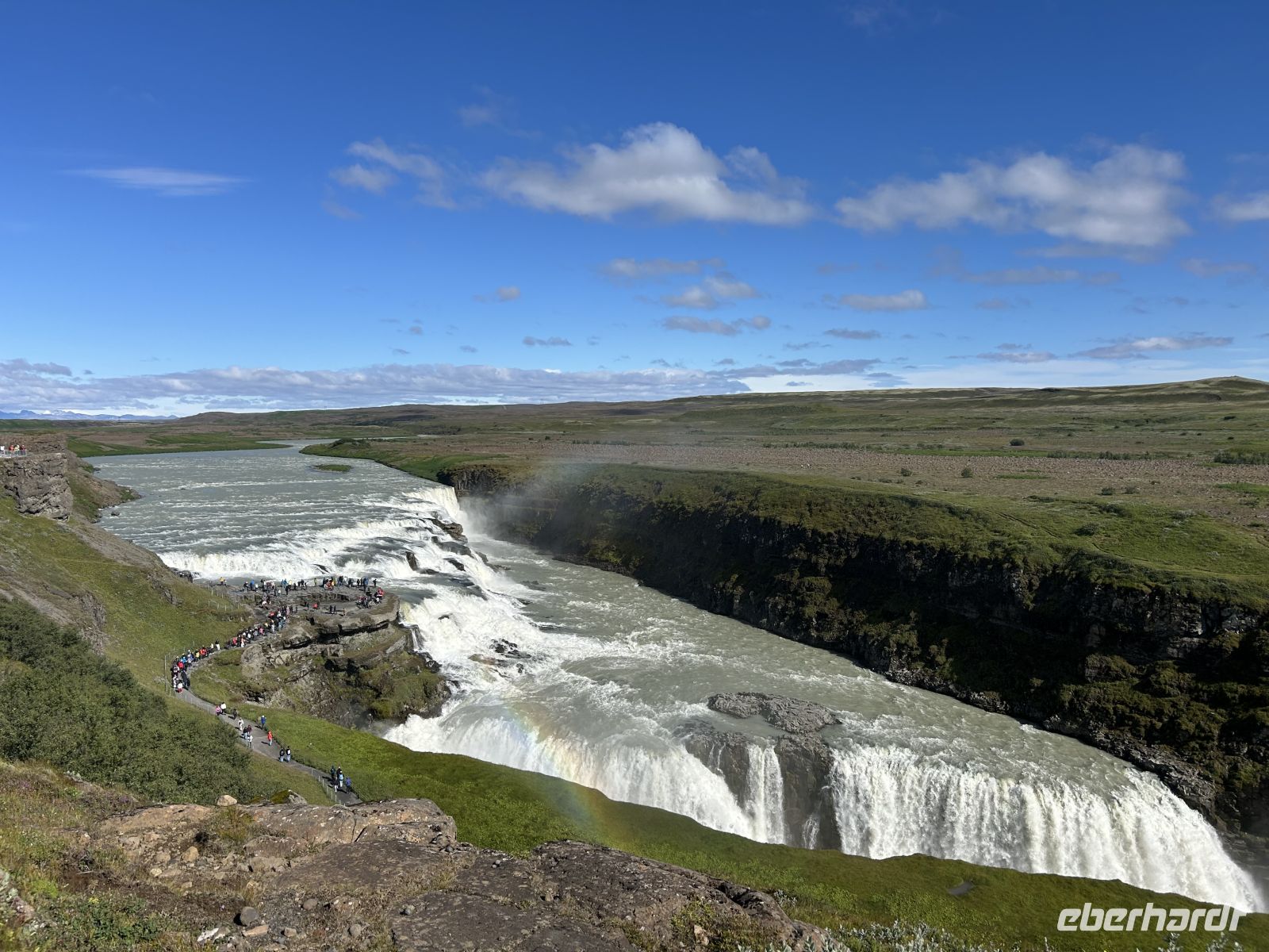 Gullfoss  &ndash; &copy; Mary Dobberkau (Eberhardt TRAVEL)