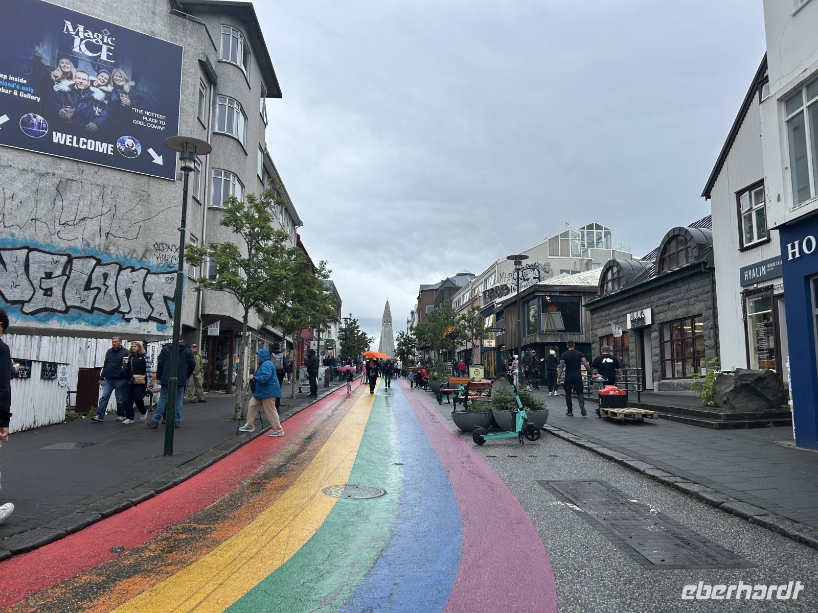 Blick auf die Hallgrímskirkja &ndash; &copy; Mary Dobberkau (Eberhardt TRAVEL)