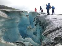 Gletscherwanderung auf dem Falljökull bei Skaftafell &ndash; &copy; Kristin Weigel (Eberhardt TRAVEL)