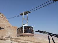 Massada, Seilbahn &ndash; &copy; Peter Großer (Eberhardt TRAVEL)
