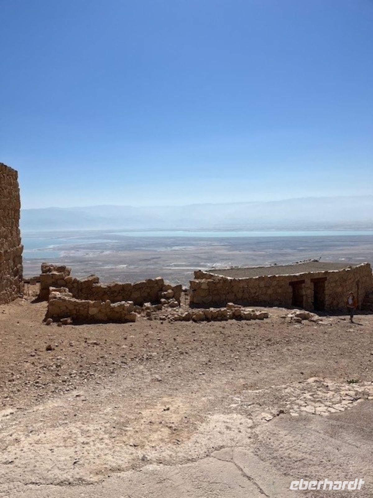 Massada der Blick in die Unendlichkeit der Weite &ndash; &copy; Peter Wagner (Eberhardt TRAVEL)
