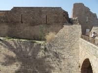 Caesarea, Befestigungen der Kreuzfahrerstadt &ndash; &copy; Michael Krause (Eberhardt TRAVEL)